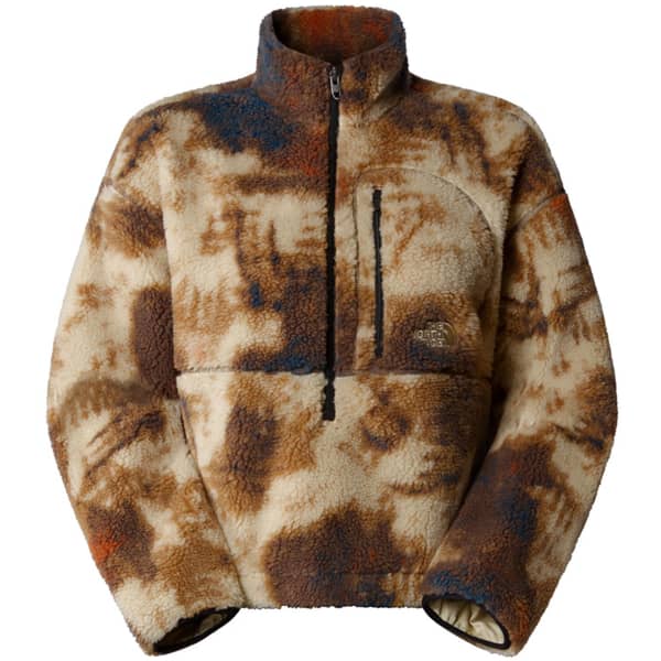 Sweat polaire THE NORTH FACE W EXTREME PILE 2 PULLOVER GRAVEL TNF BLEACH DYE PRINT/TNF BLACK