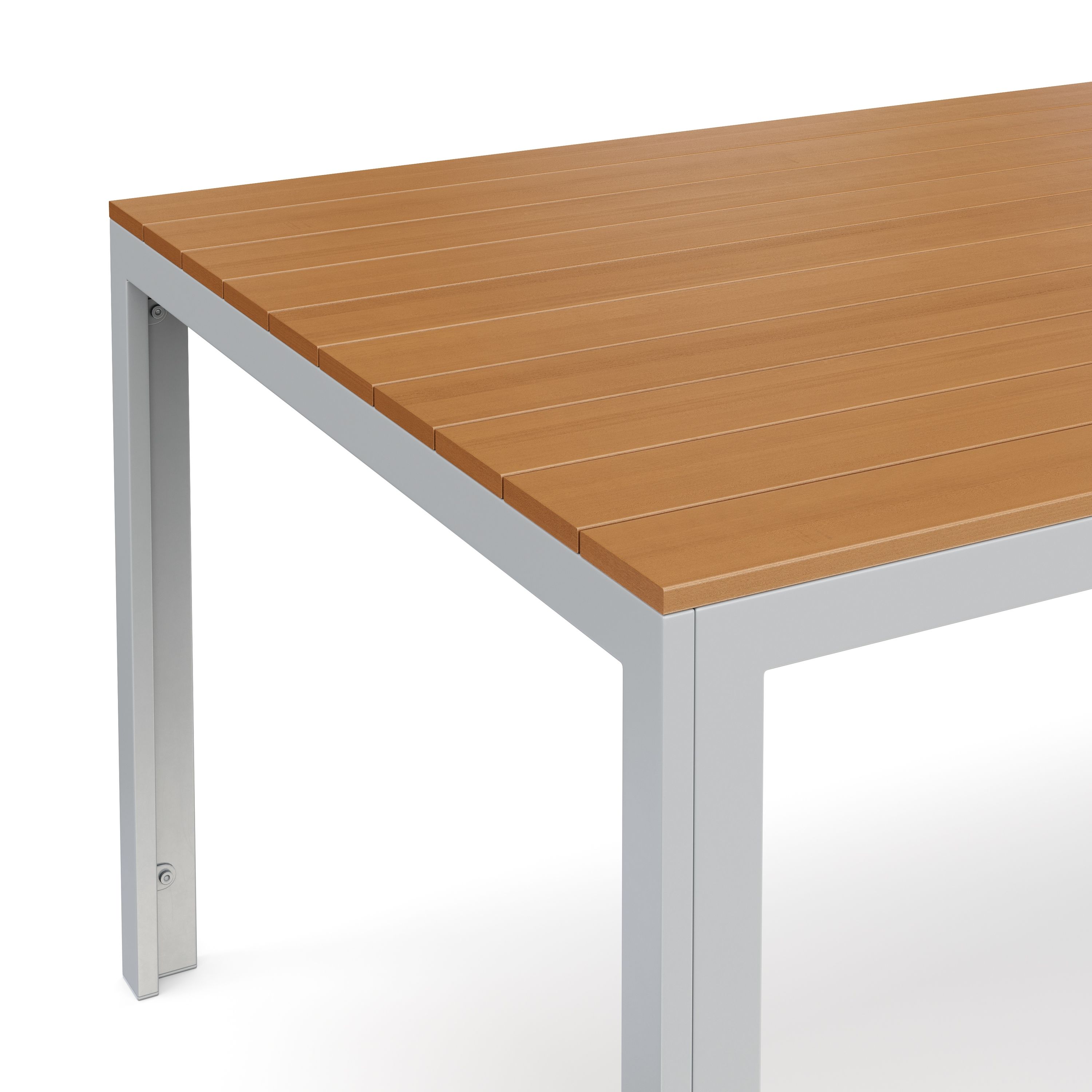 Gartentisch KAVO 200 x 100 cm braun