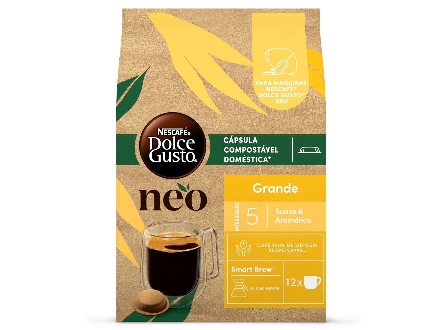 CÁPSULAS SISTEMA NEO DOLCE GUSTO GRANDE 12 CAPS