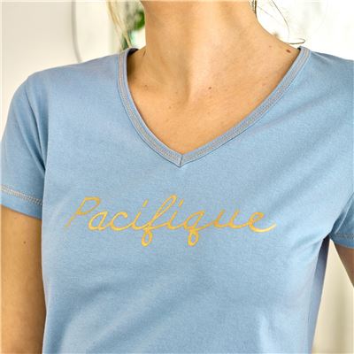 Pyjama femme motif coquillages - DODO HOMEWEAR