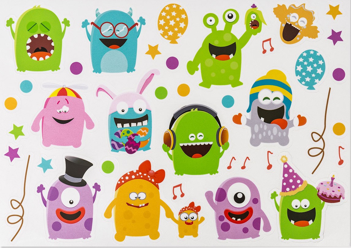 Hauptstadtkoffer Kinderkoffer »For Kids, Monster« 24 l 4 Rollen Kinderreisegepäck Handgepäck-Koffer Kinder-Trolley
