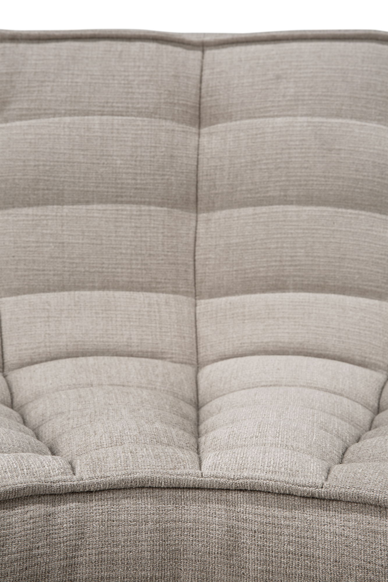 Sofa N701 90° rond hoekelement - eco stof ecru