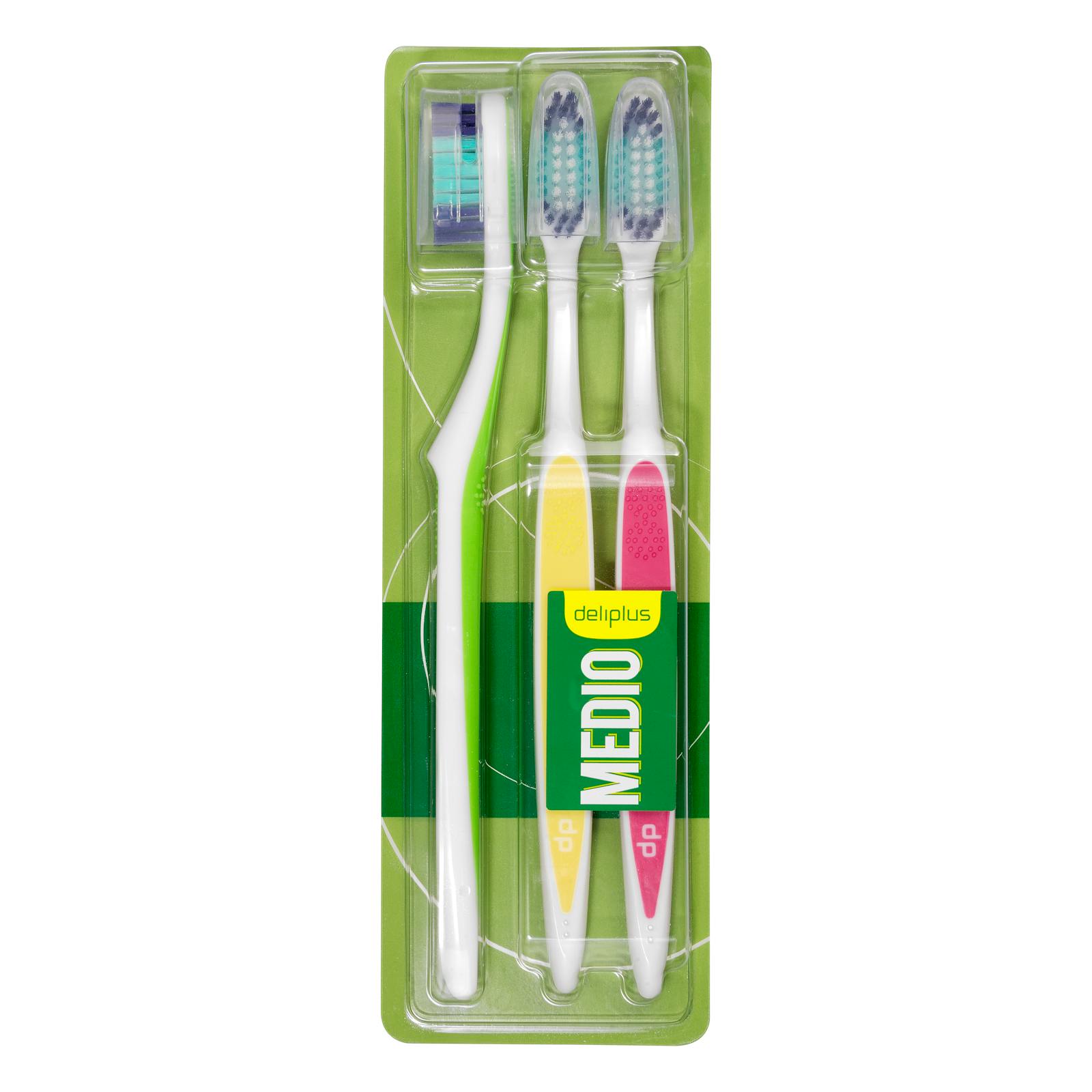 Brosse à dents moyenne Deliplus