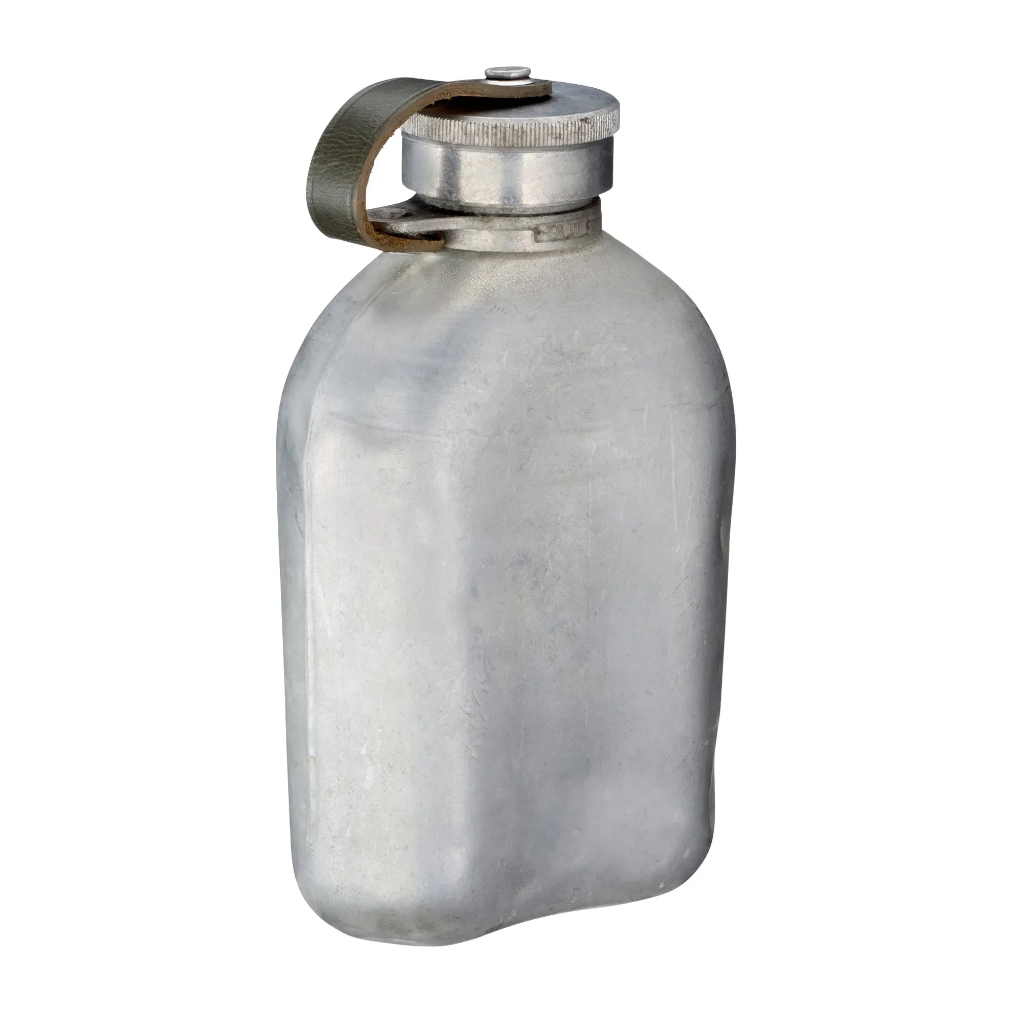 Bundeswehr Original -  BW Feldflasche Aluminium mit Hülle tarn gebraucht