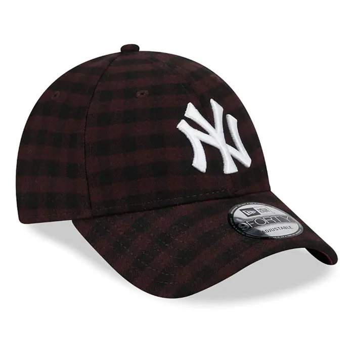 New Era New York Yankees Flannel 9Forty Cap Senior