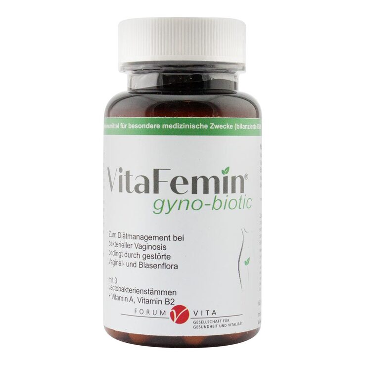 Vitafemin gyno-biotic magensaftresistente Kapseln, 60 St