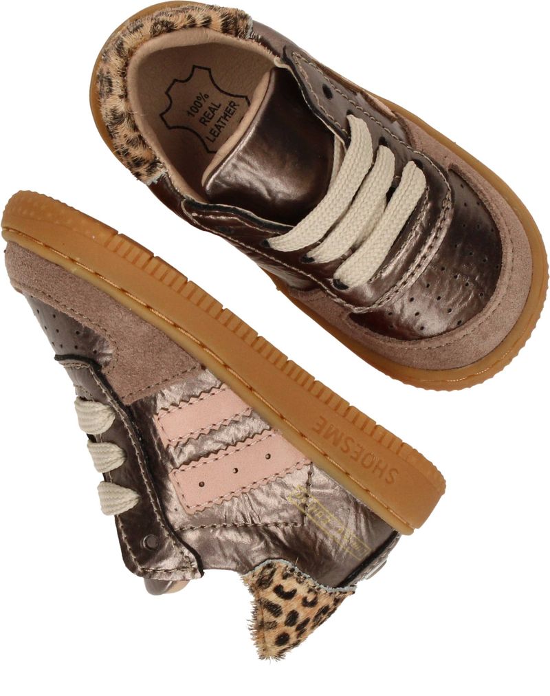 Shoesme Veterschoenen Goud Meisjes