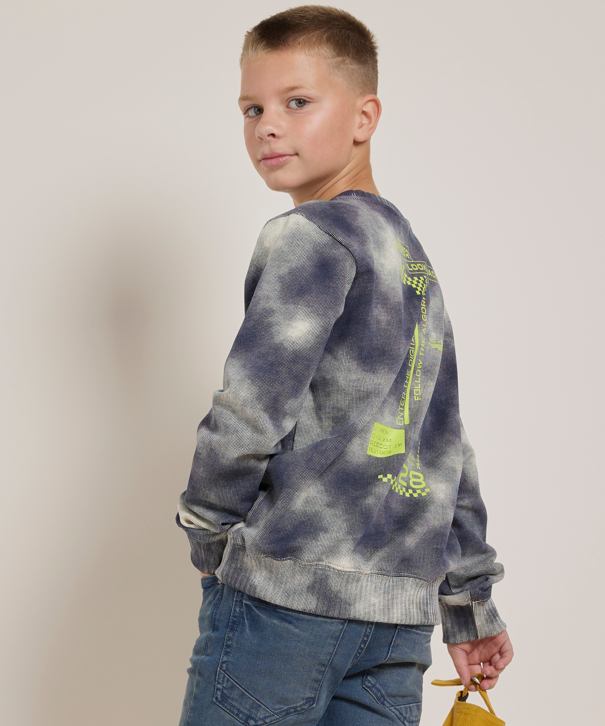 trui met all-over print