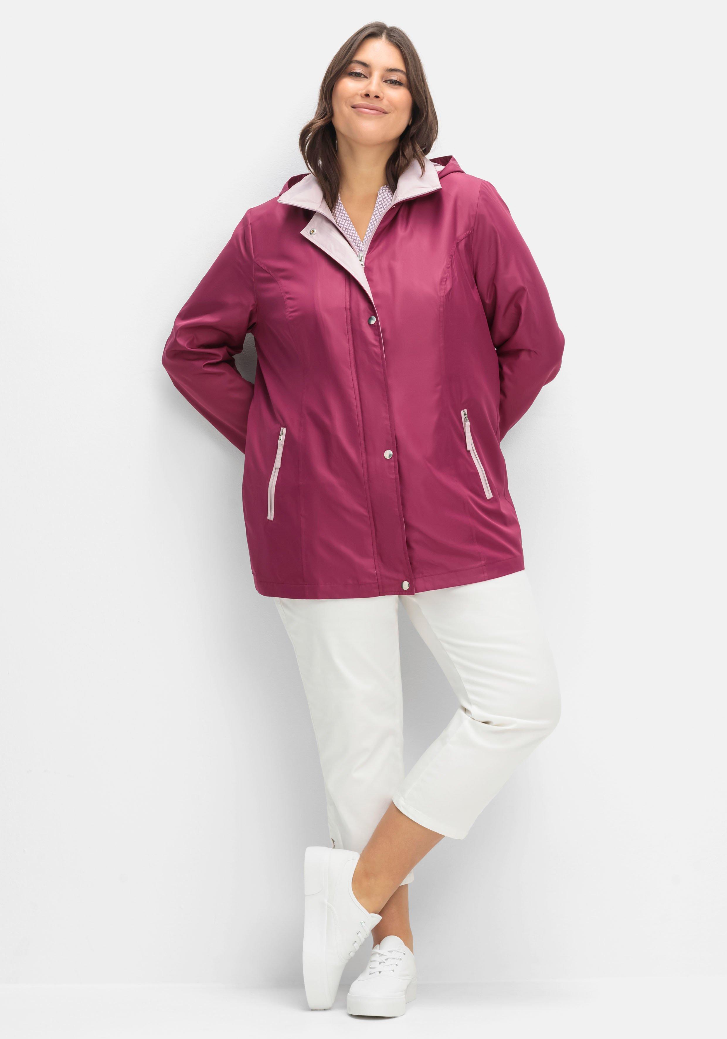 Funktionsjacke mit Kontrastpartien