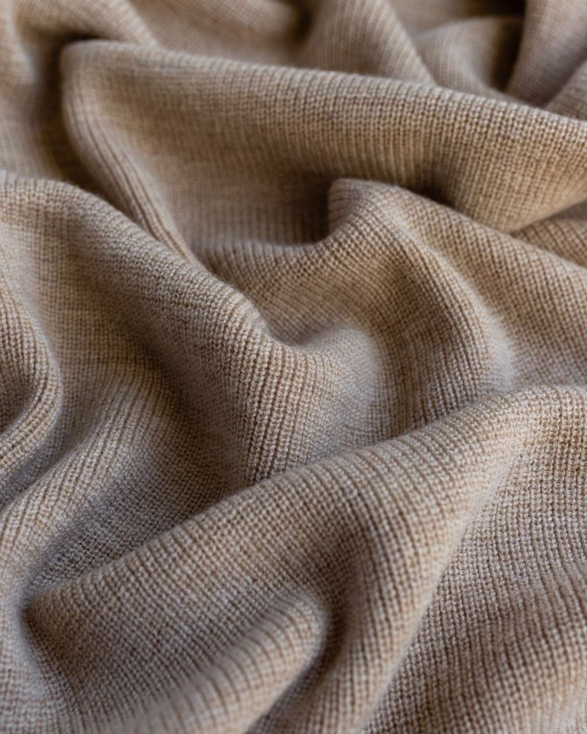 Babyteppe Ull, Medium Tykt – 100% Merino, Ubehandlet | Felix, Sand