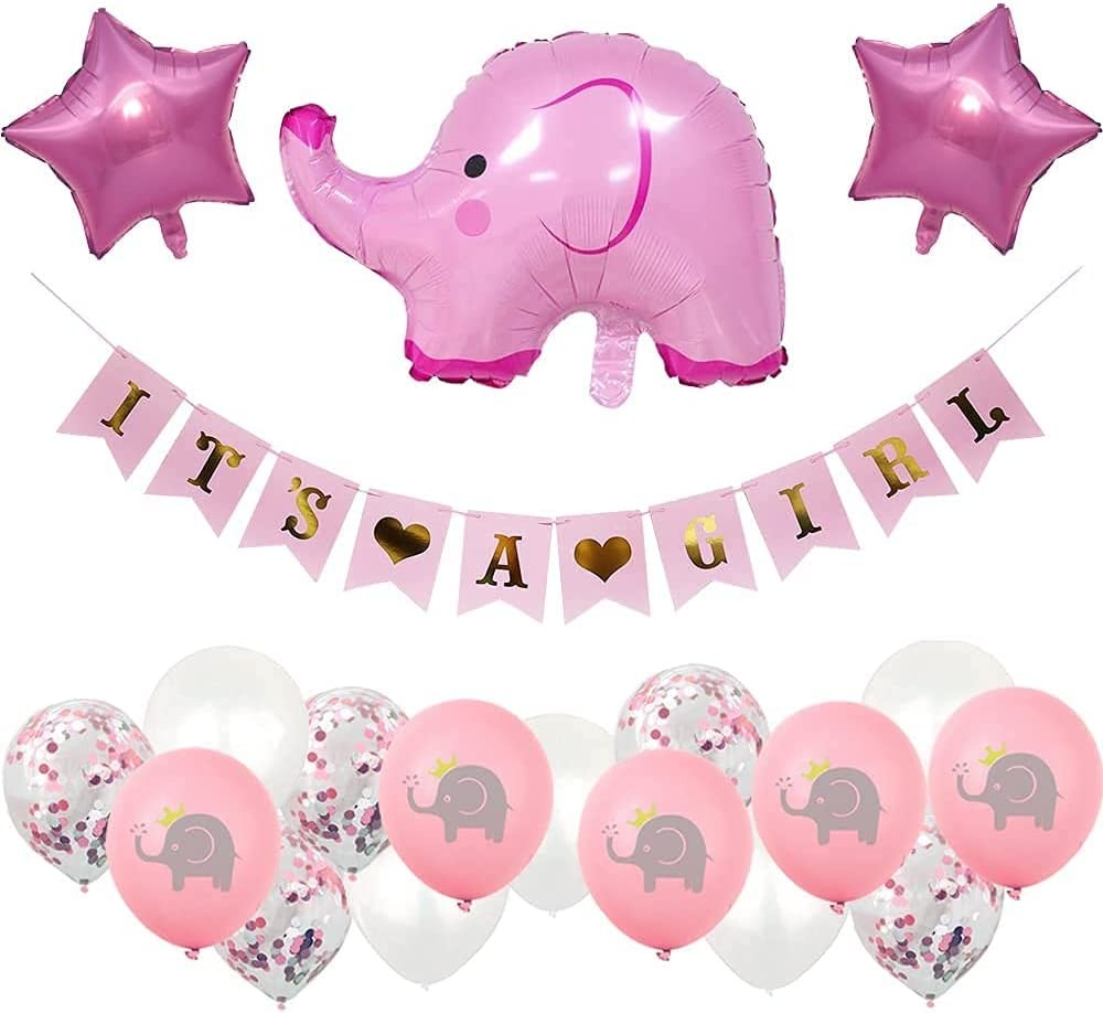 Baby Shower Girlande Gender Reveal Party Dekoation - It's a Girl