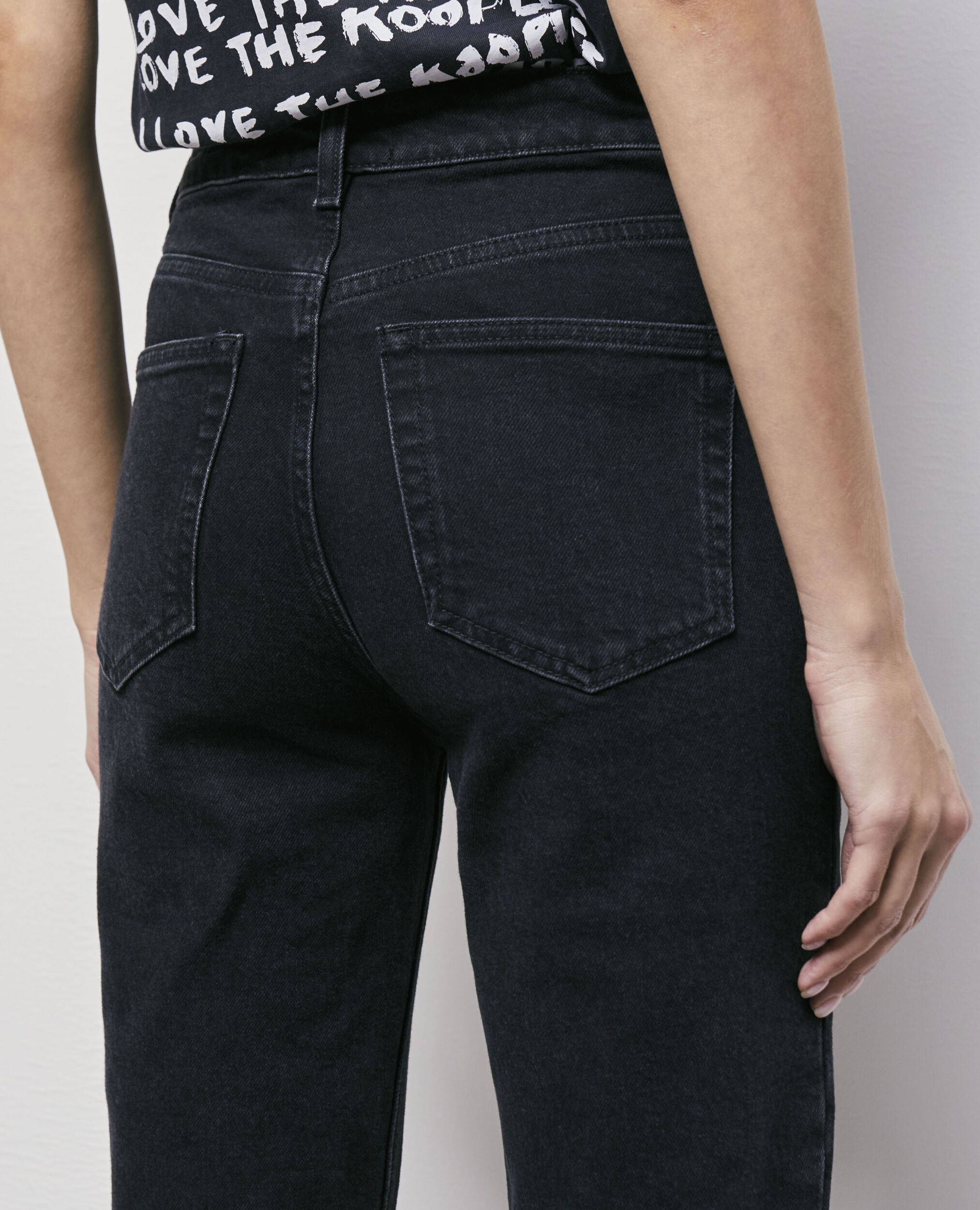 Jean slim noir