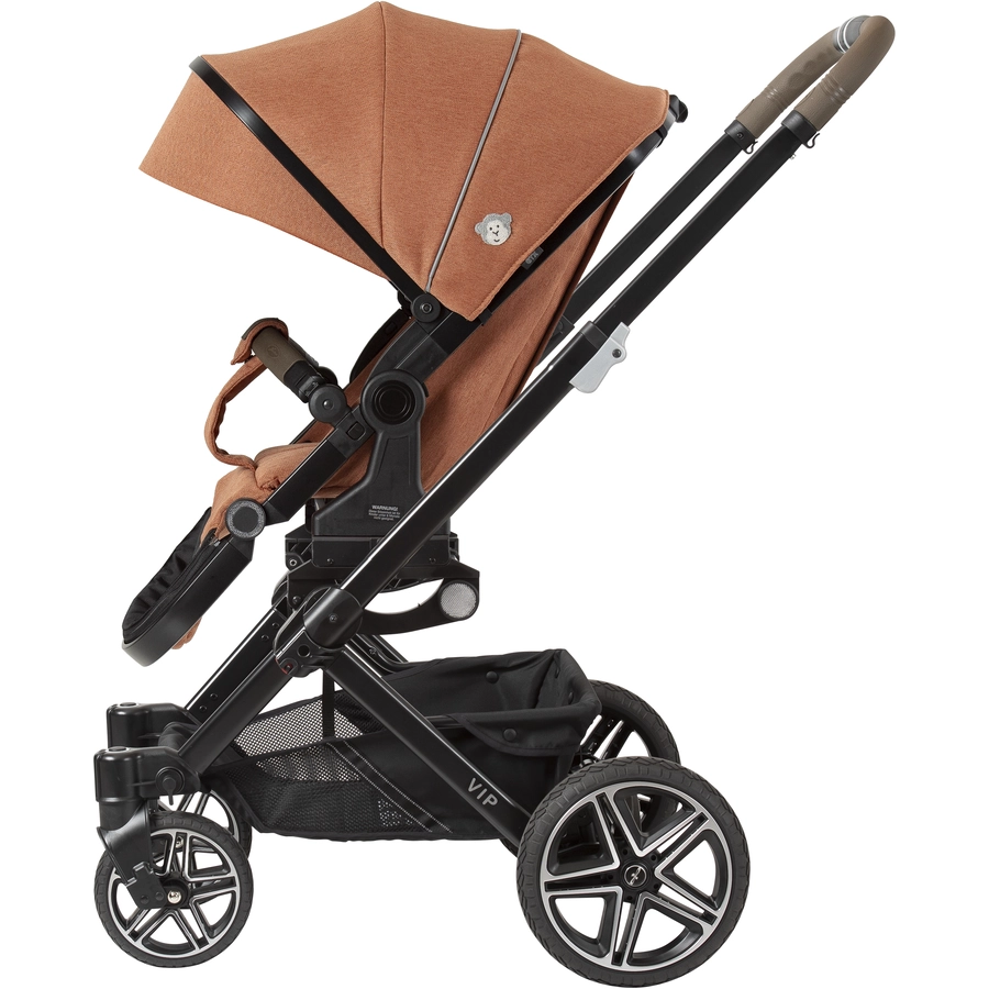 Hartan Kinderwagen Vip GTX Bellybutton terra (923) Gestellfarbe schwarz