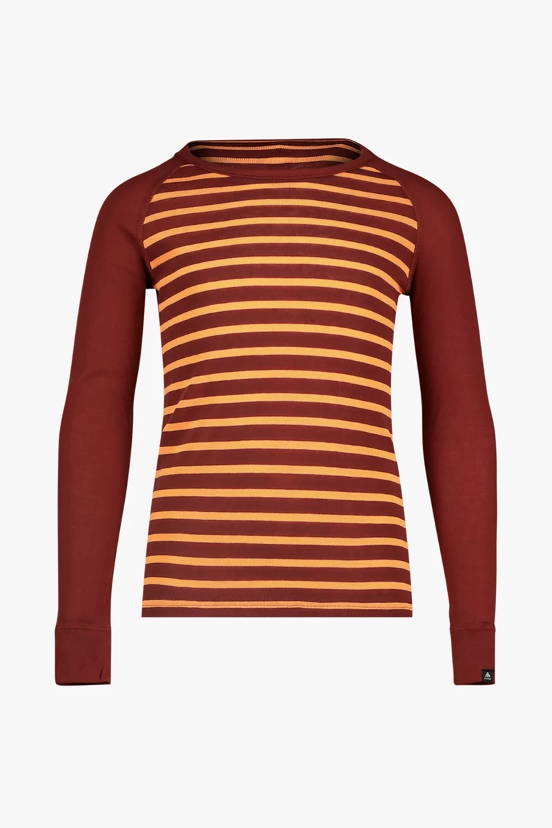 Odlo Active Warm ECO Stripes Kinder Thermo Longsleeve