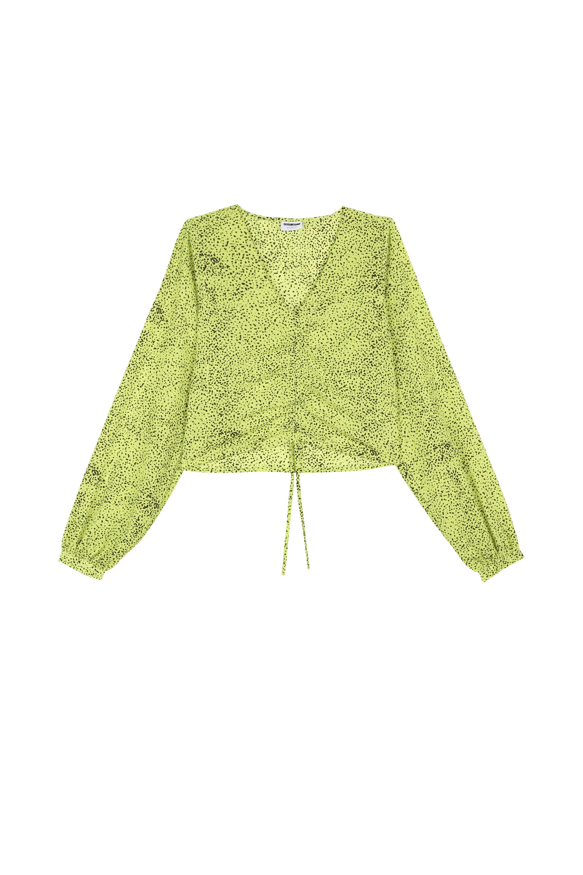 NOISY MAY Top Jaune