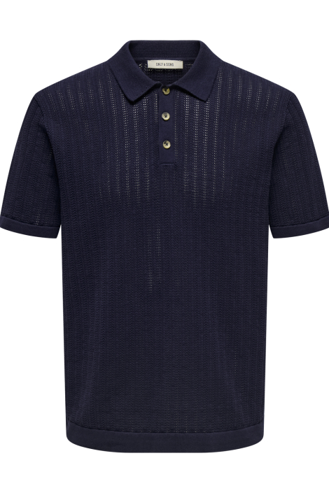 Only & Sons blauwe heren polo