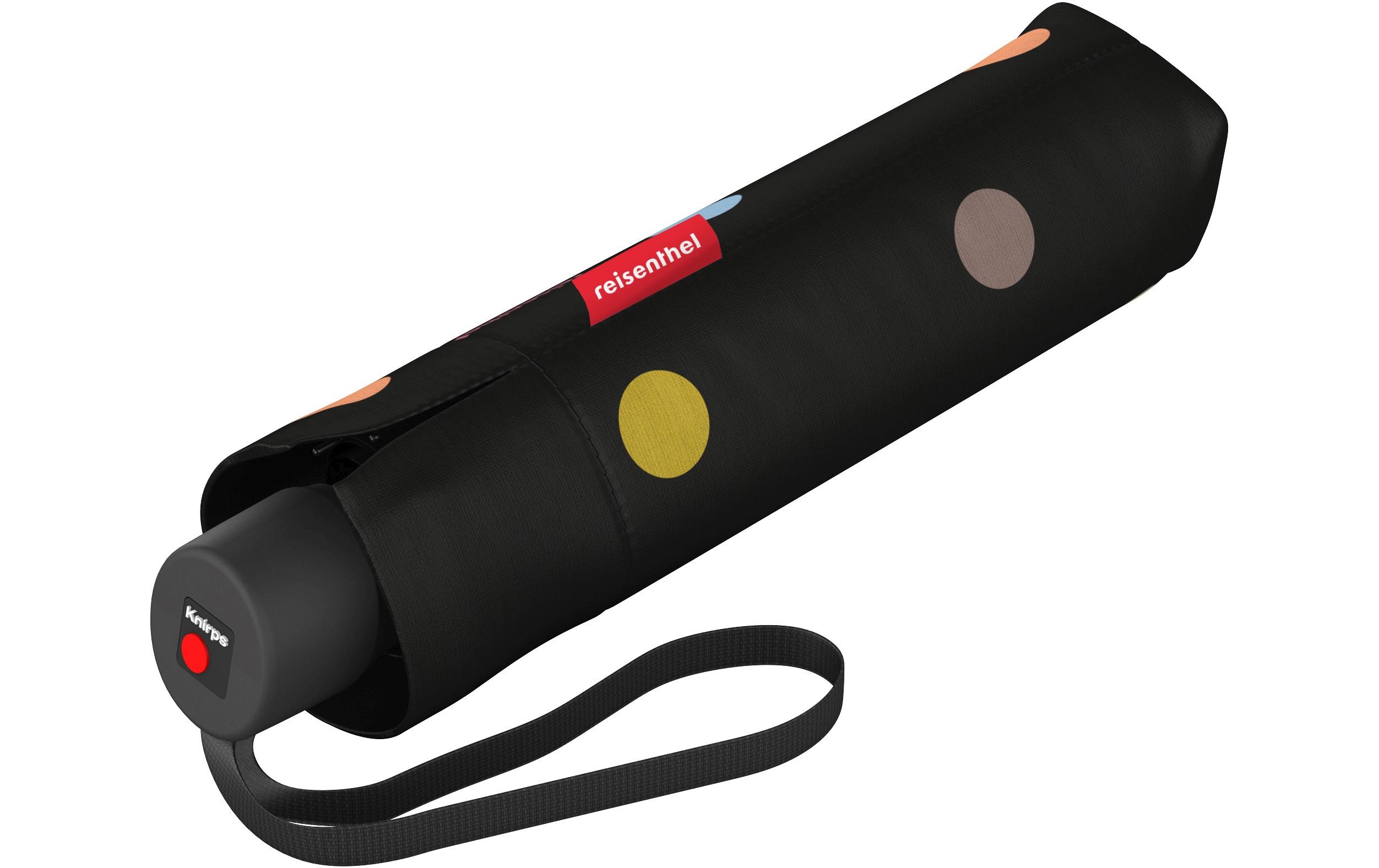 Schirm Pocket Classic DotsRegenschirm aus recyceltem PET