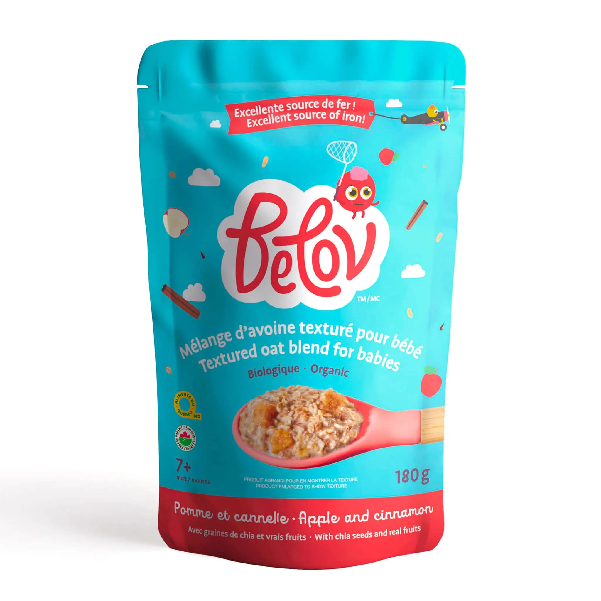 Belov Céréales Mélange Pomme et Cannelle 180g