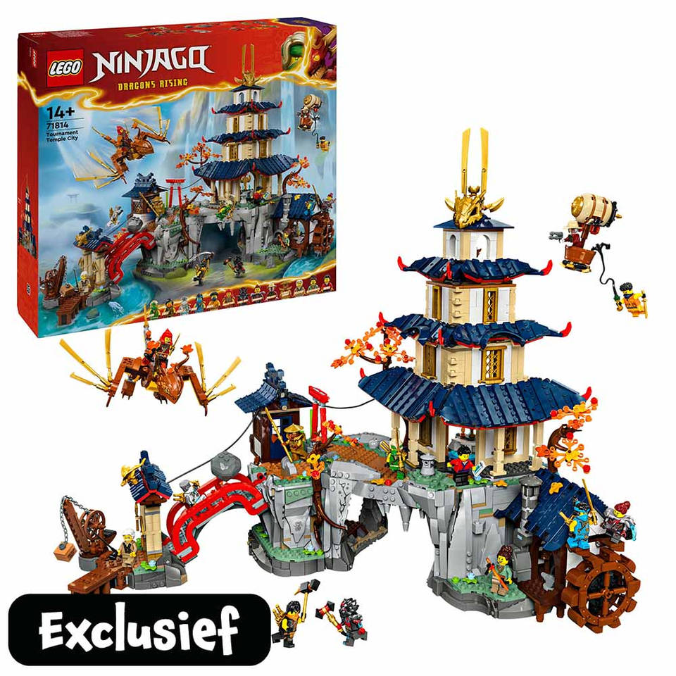 LEGO NINJAGO Toernooi tempelstad 71814
