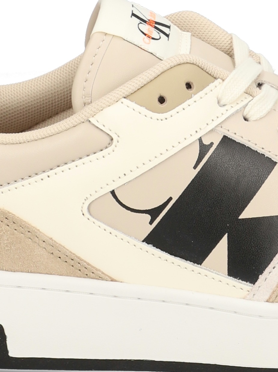 BASKET CUPSOLE LACEUP MIX LTH