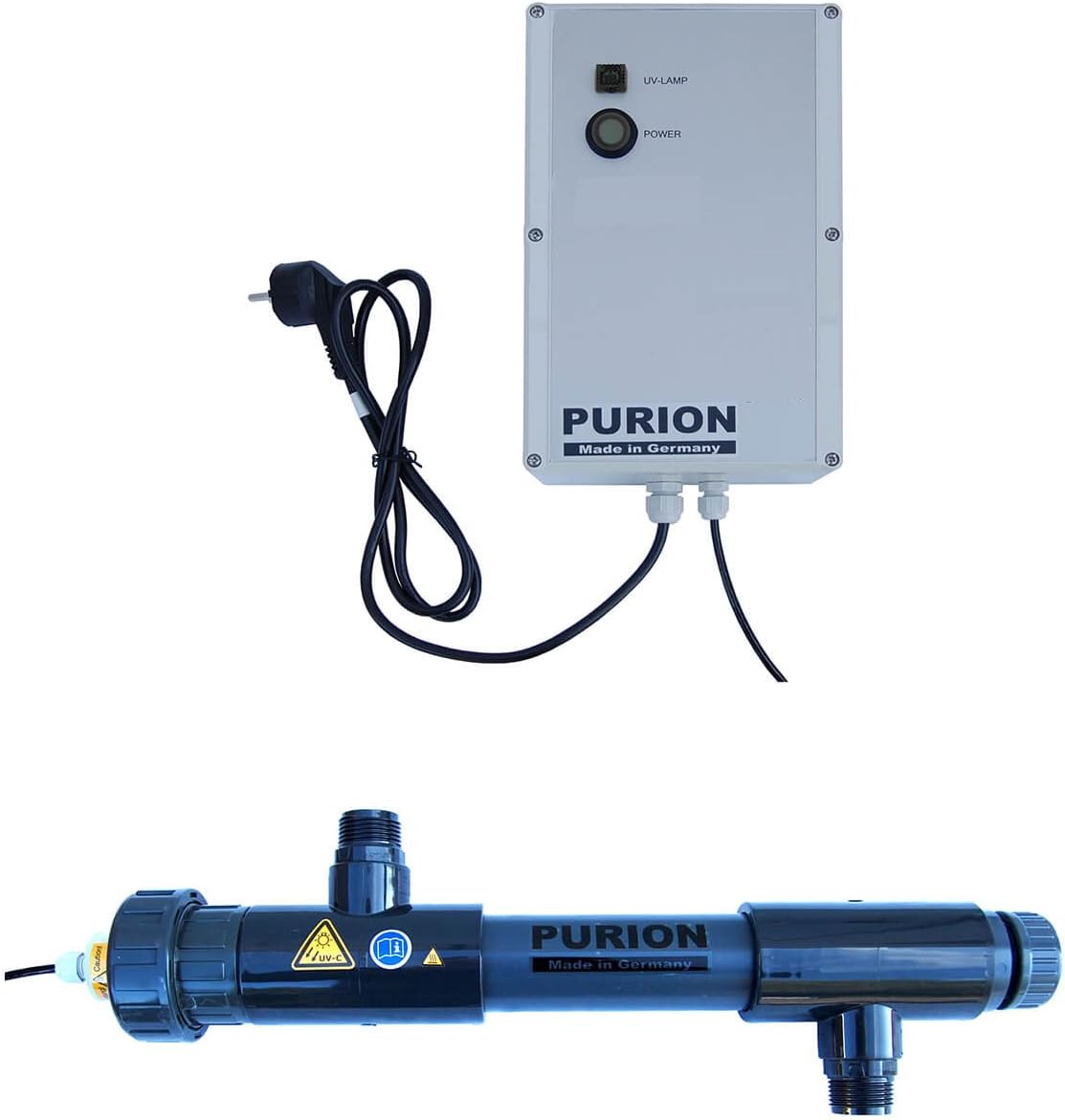 1000 PVC-U UV UV-C UVC Anlage Strahler Sterilisator Reiniger Klärer (PURION 1000 PVC-U)