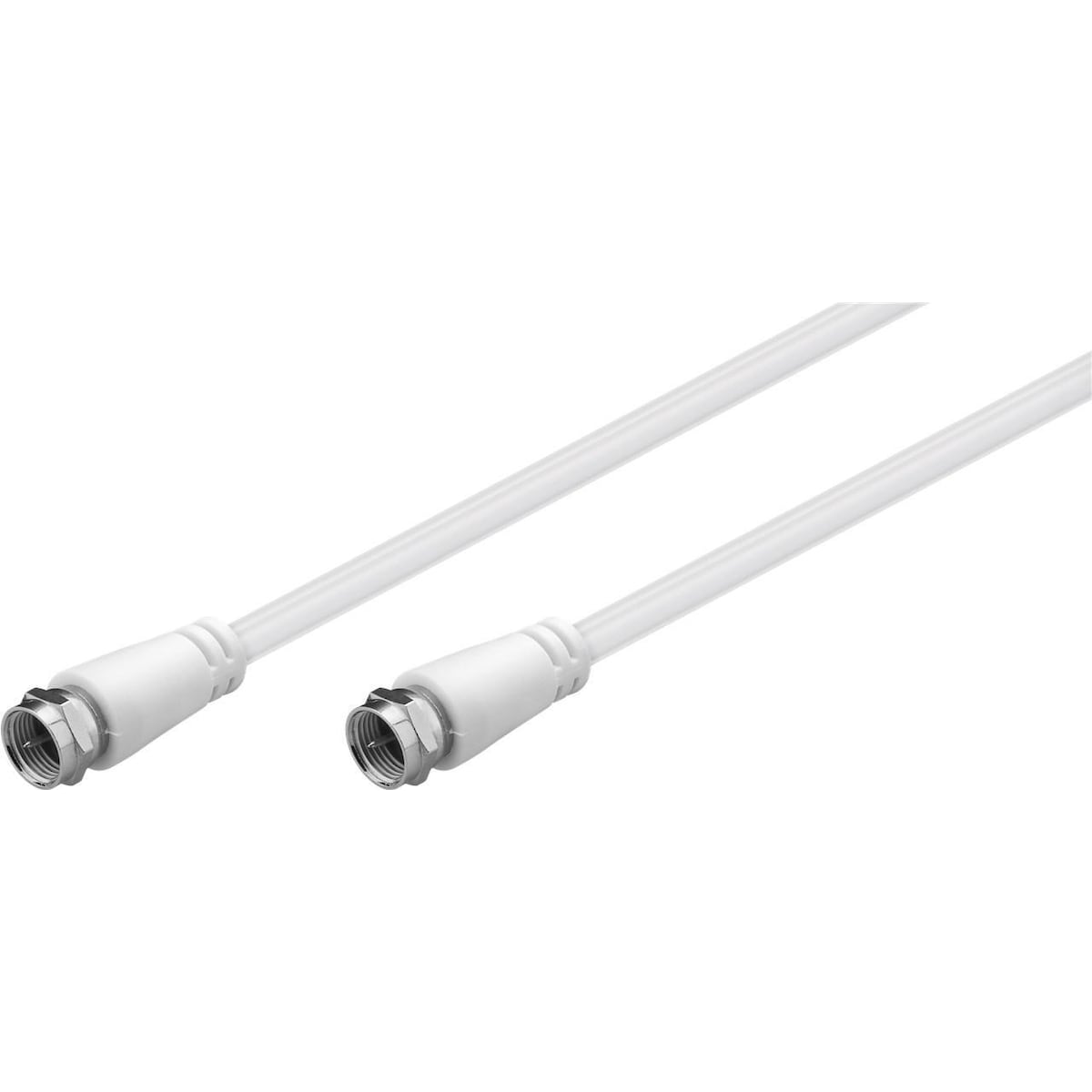 Goobay SAT-antennekabel (klasse A, >85 dB), 2x skjermet