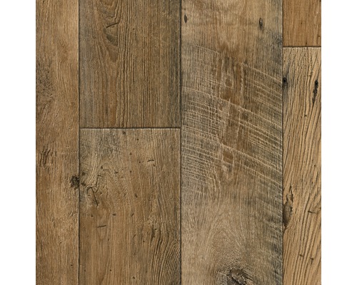 Faray PVC-plankenvloer, rustiek bruin, FB544, 400 cm breed (per meter verkocht)