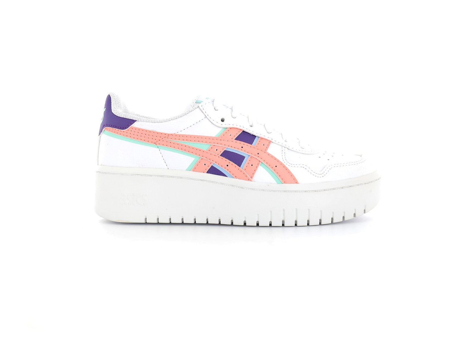 Asics-JAPAN S PF Cuir Blanc Rose