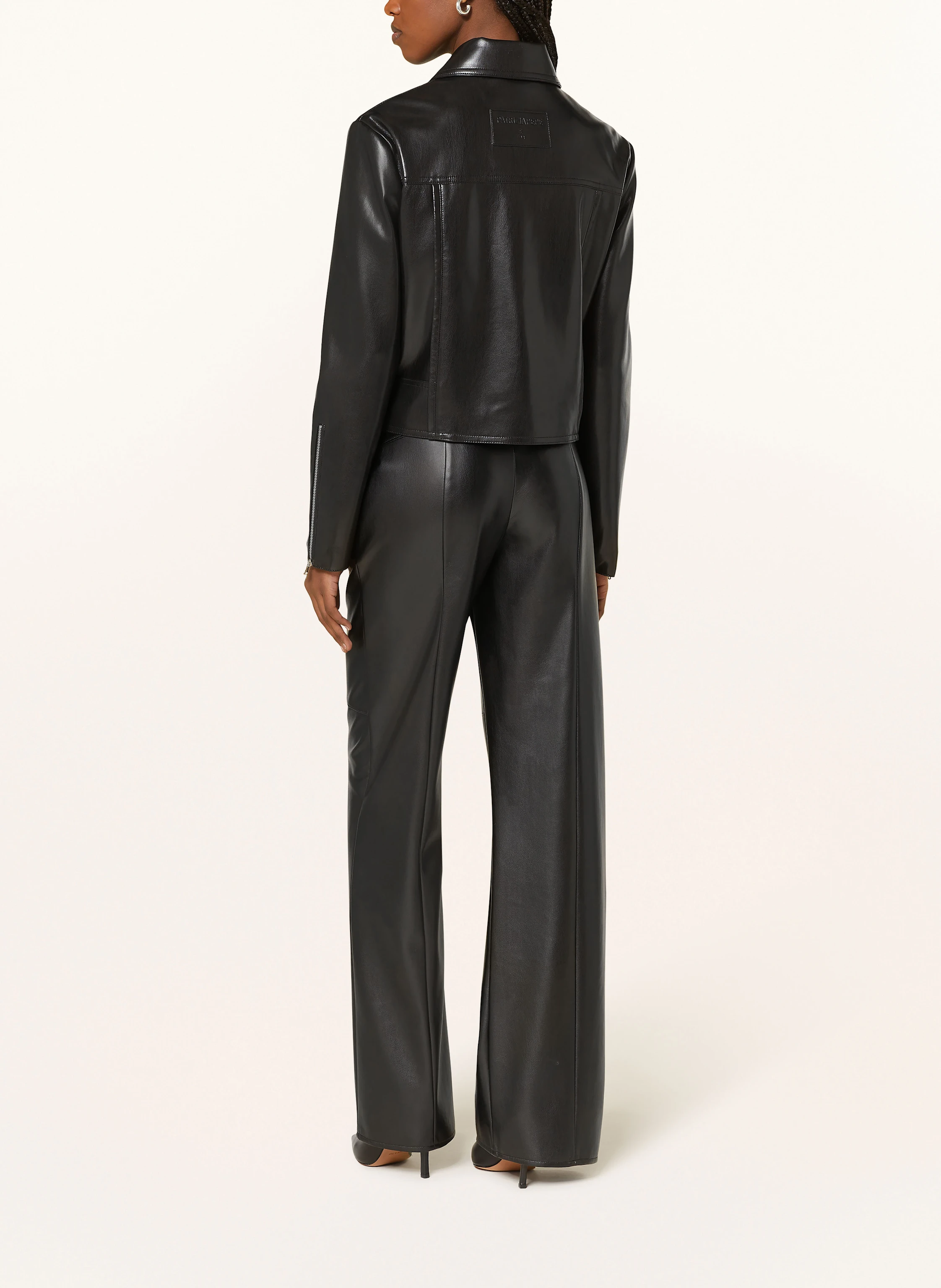 PATRIZIA PEPE Jacke in Lederoptik