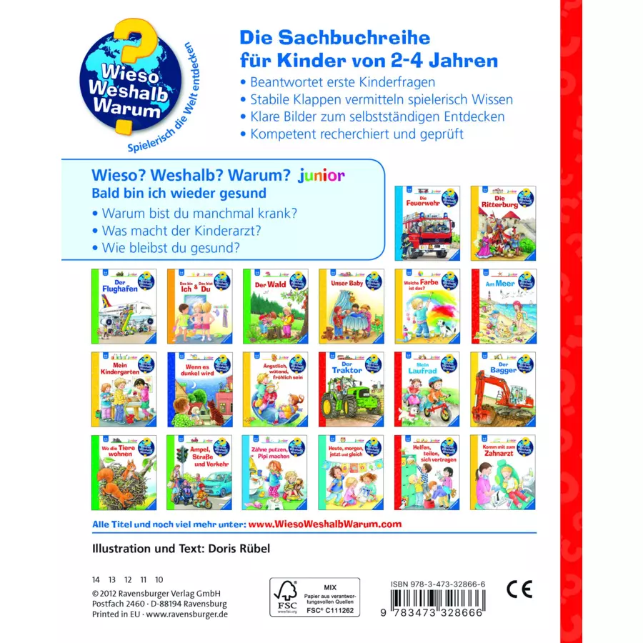 Ravensburger Wieso? Weshalb? Warum? Junior 45: Bald bin ich wieder gesund