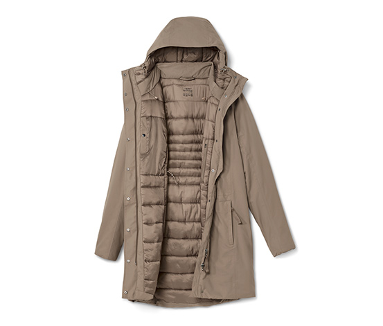 Da. Thermo-Mantel, beige