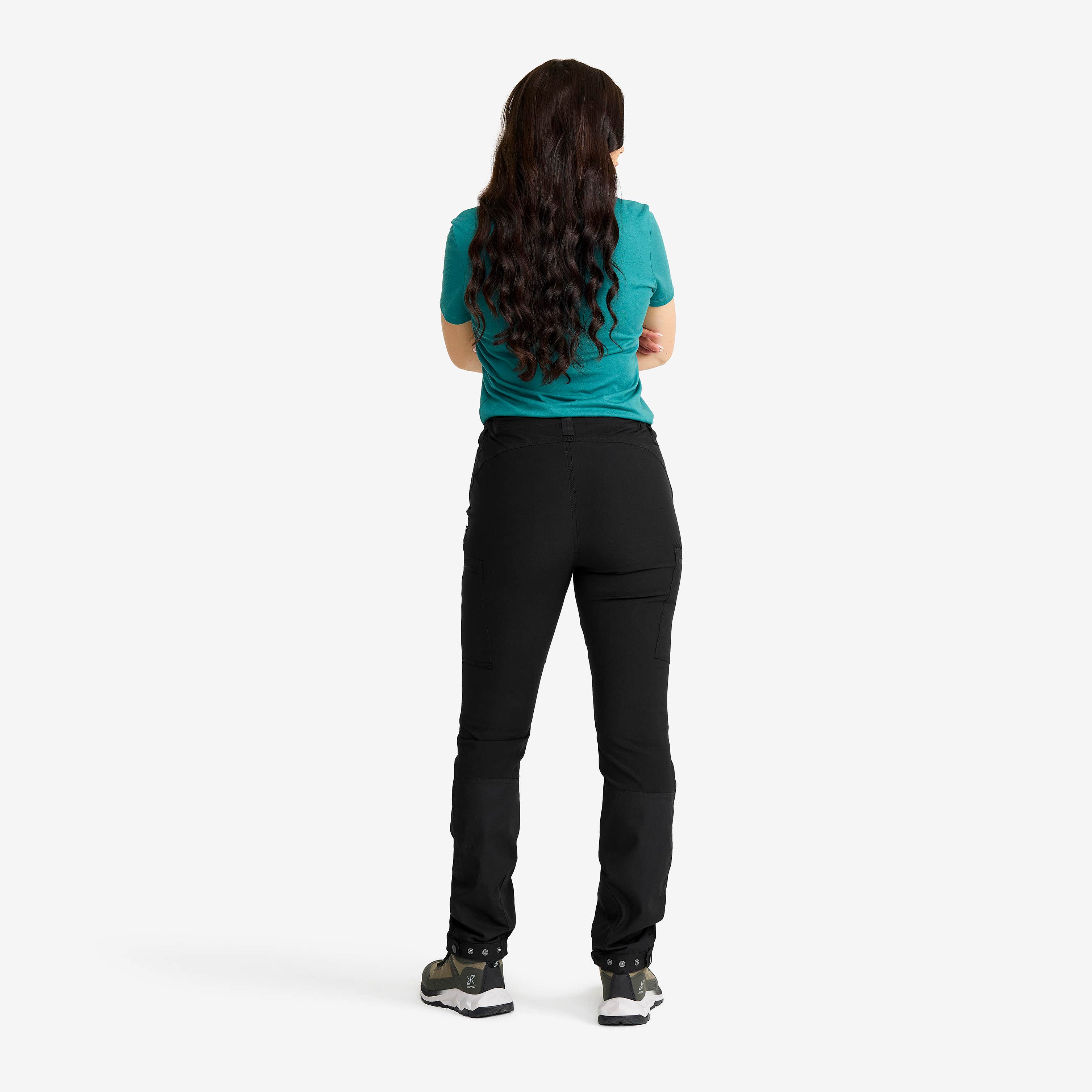 Nordwand Highwaist Stretch Pants Dame Black