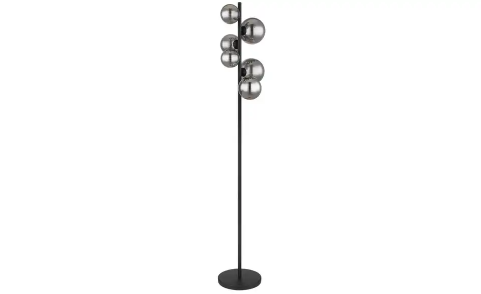 Stehleuchte 28,5 cm 28,5 cm Schwarz, transparent