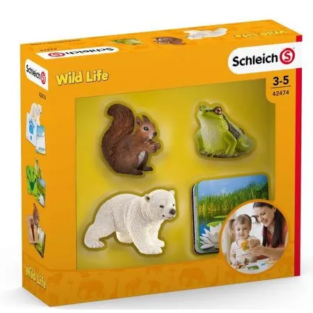 Schleich® 42474 Lernkarten Wild Life