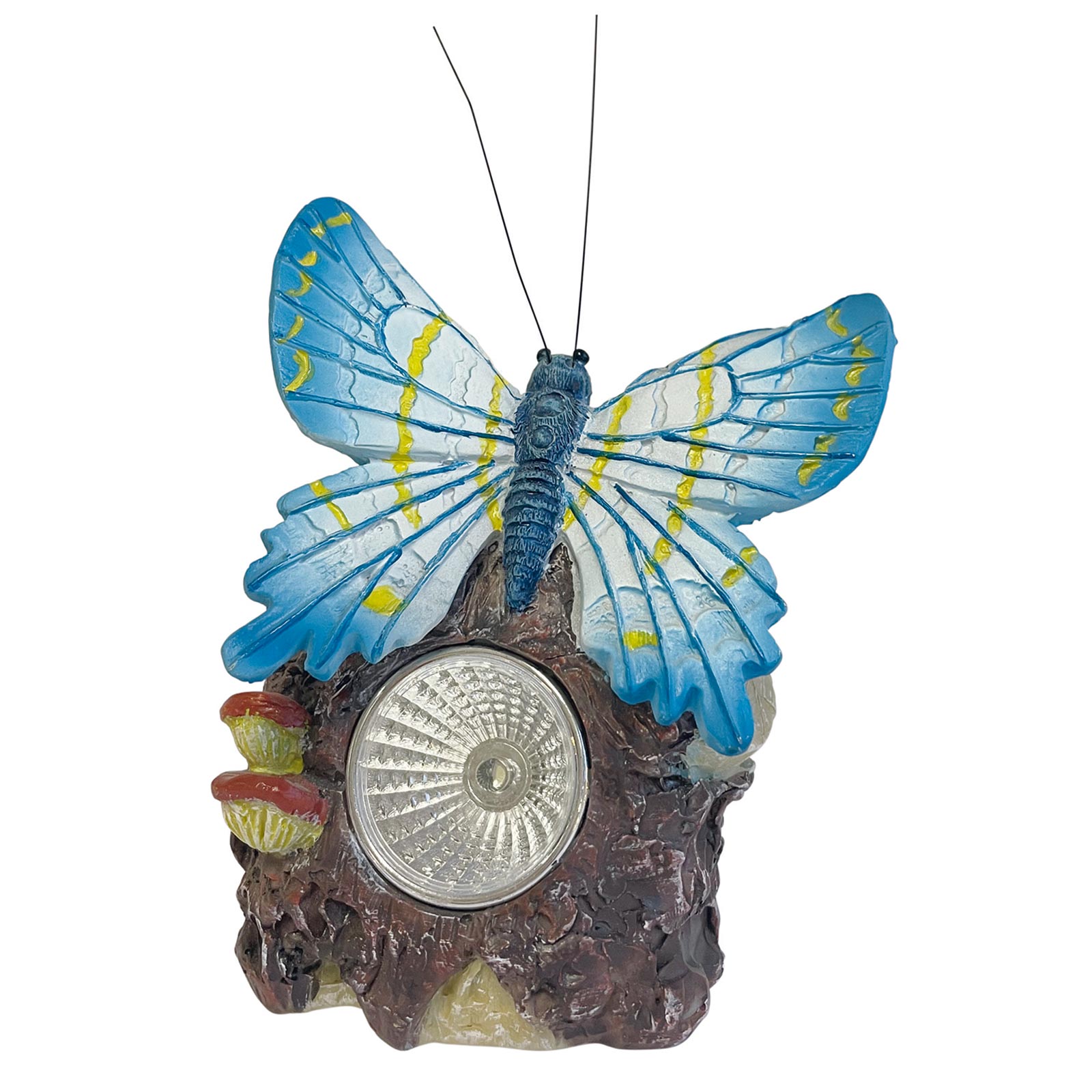 LED-Solarstein - Schmetterling - batteriebetrieben