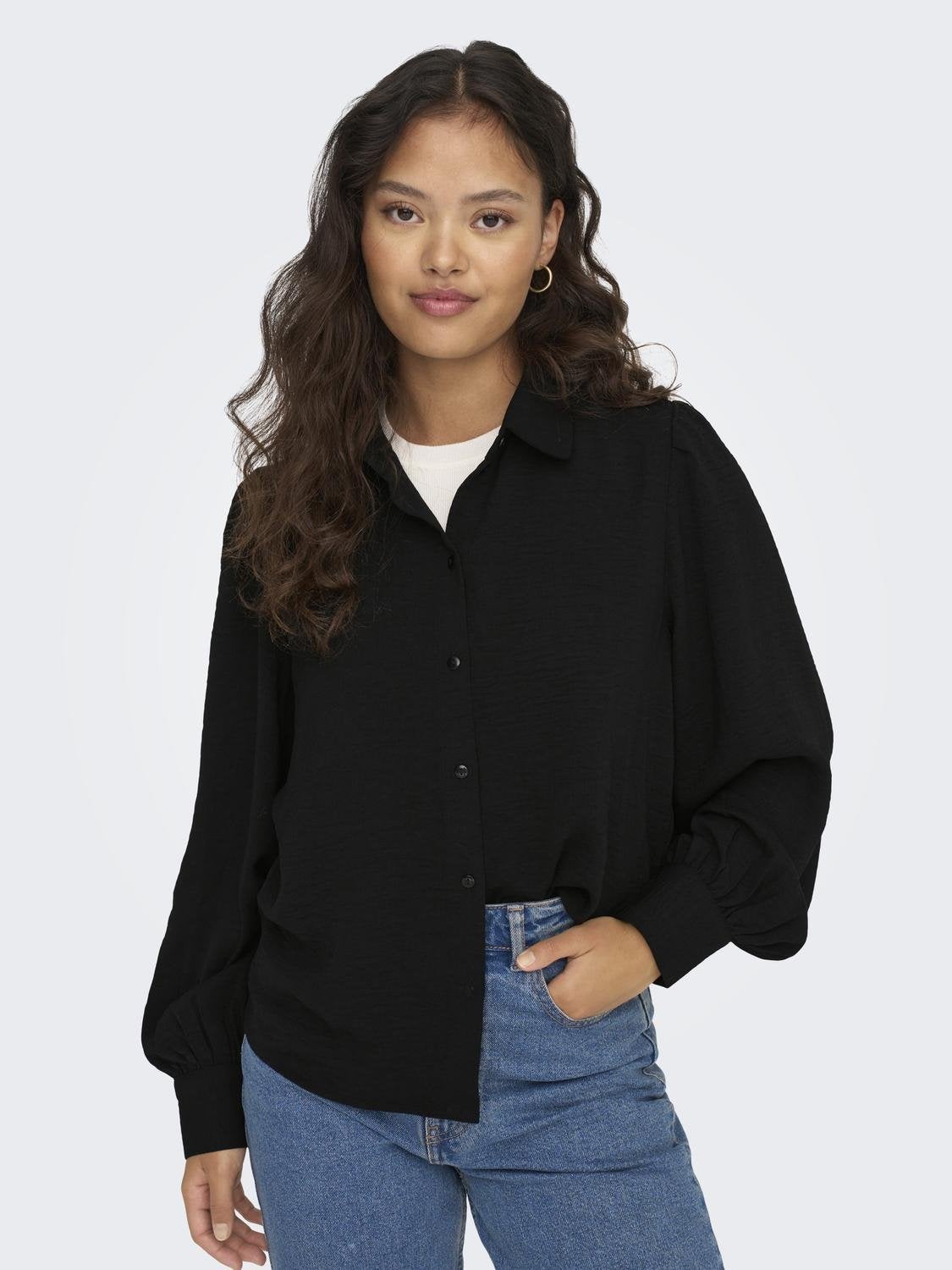JDYDIVYA Hemd Black