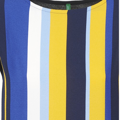 Benetton - VAGODA - Bleu / Jaune / Blanc