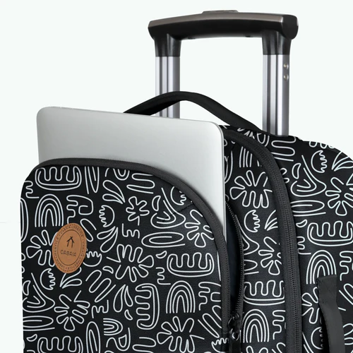 Valise souple 2 roues XS Amiens noir