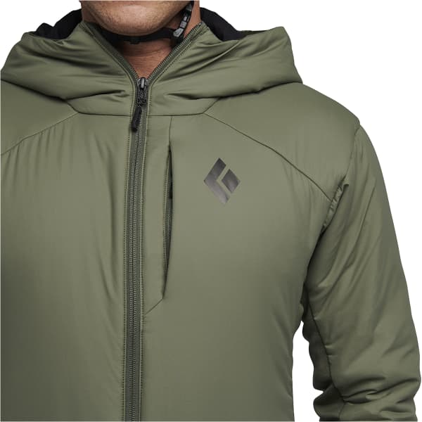 Doudoune ski de randonnée BLACK DIAMOND M FIRST LIGHT HYBRID HOODY TUNDRA