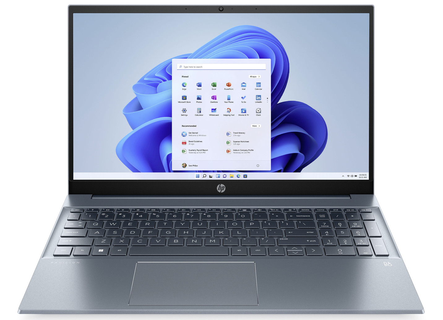HP Notebook mit blendfreiem 15,6