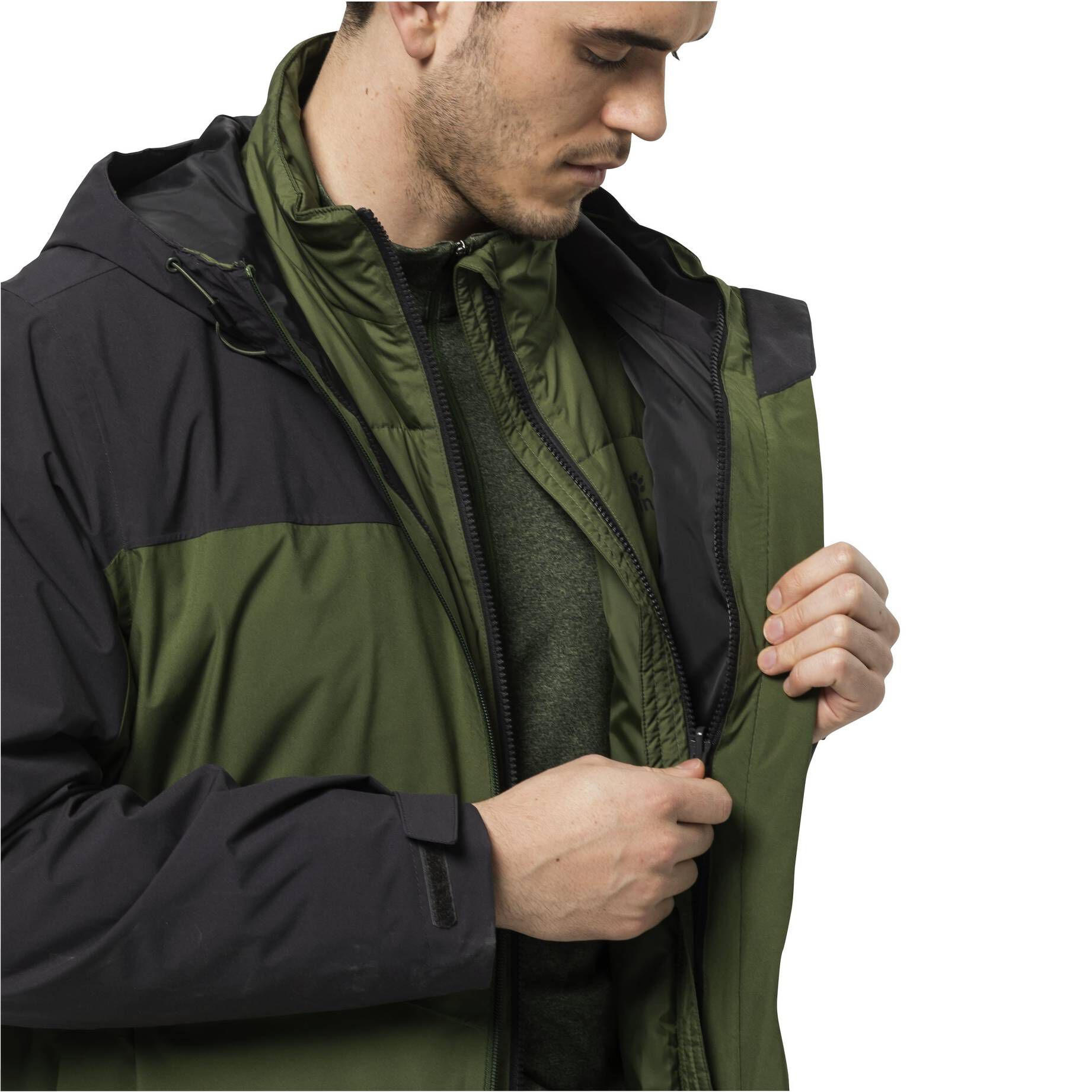 Jack Wolfskin| Herren Bergjacke FELDBERG 3 IN 1
