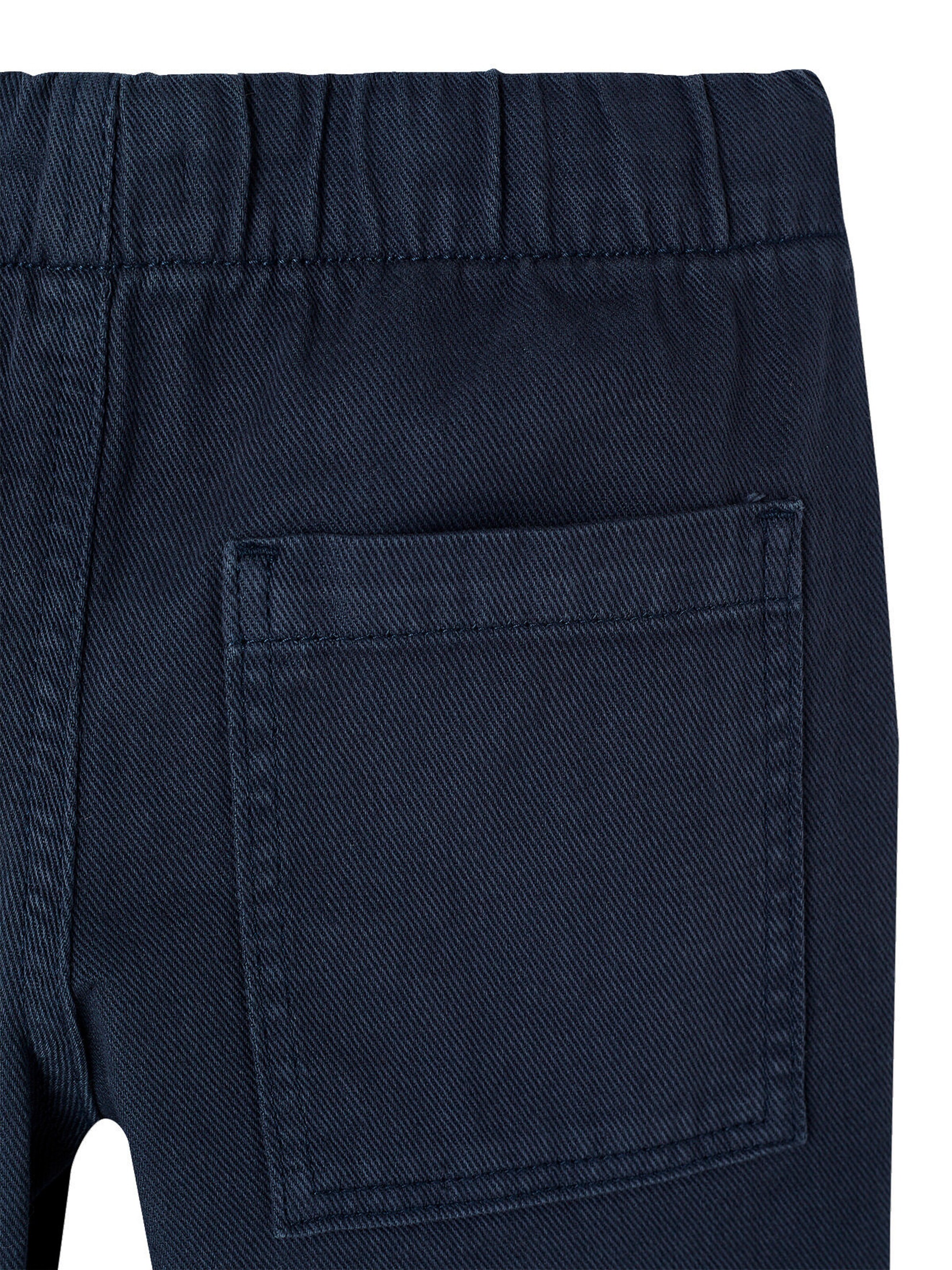 Vertbaudet Jungen Hose mit Dehnbund nachtblau