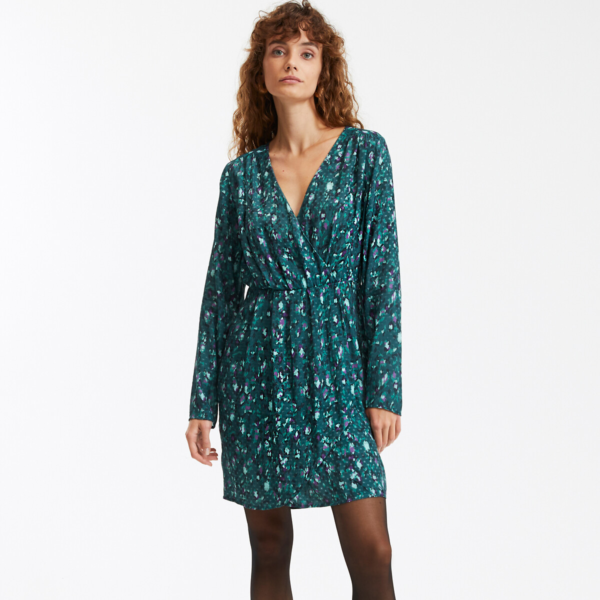 COLEÇÕES LA REDOUTE<br>Vestido curto estampado