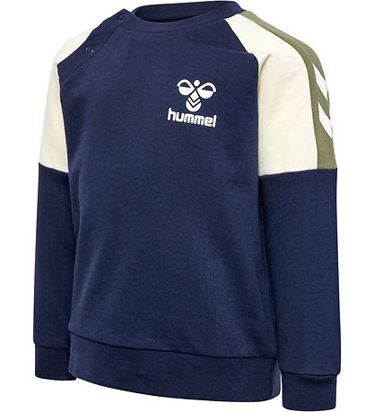 Hummel sweatshirt - hmlHerman - Blåck Iris