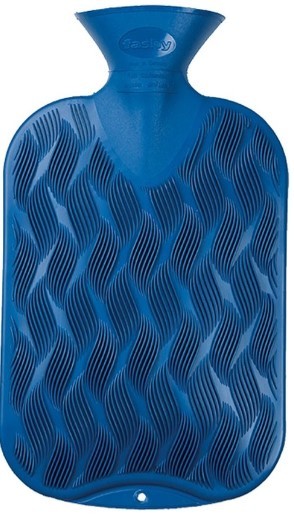 Fashy Warmwaterkruik Wave Motief Blauw 1 Stuk
