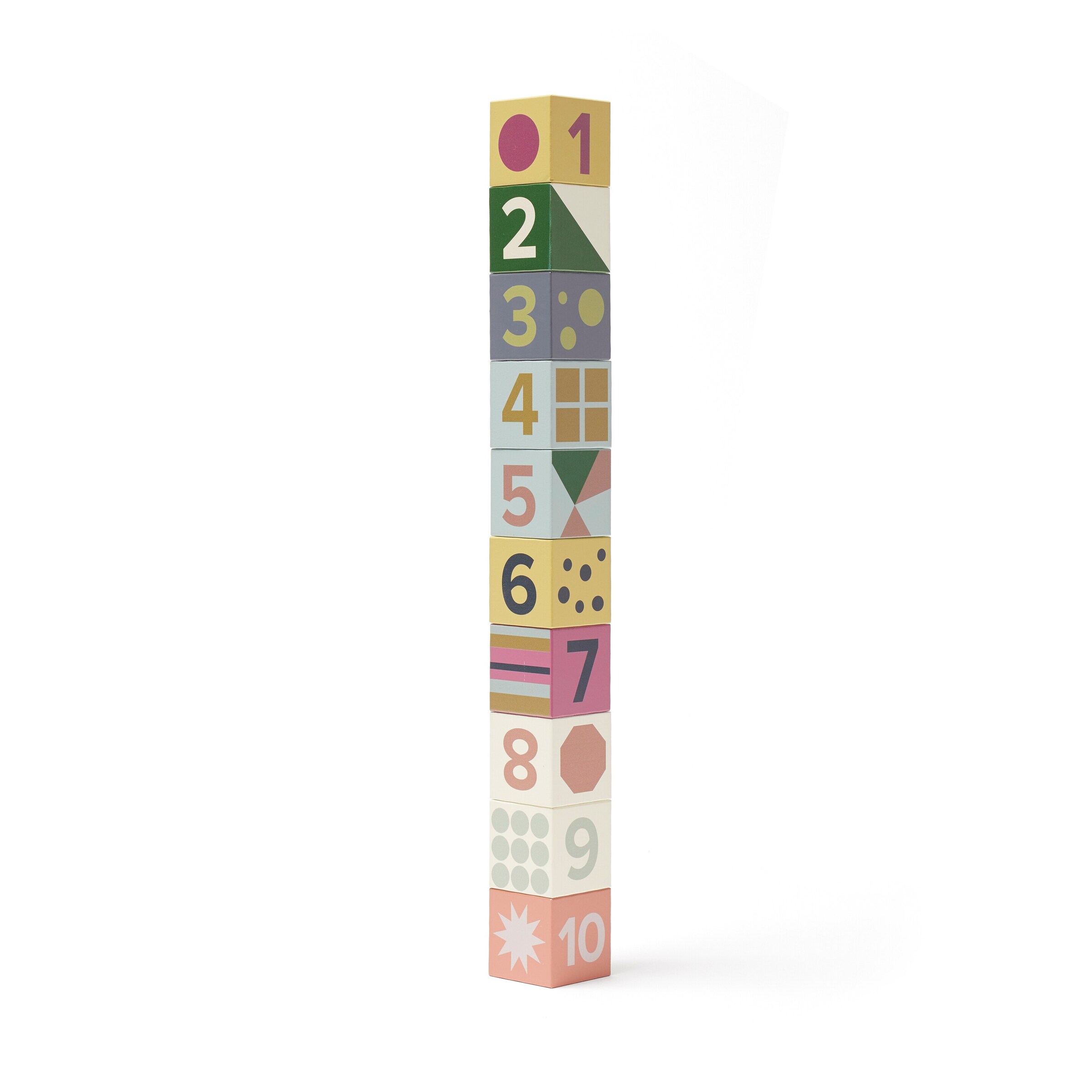 Kids Concept Holzklötze 10 Stück Edvin