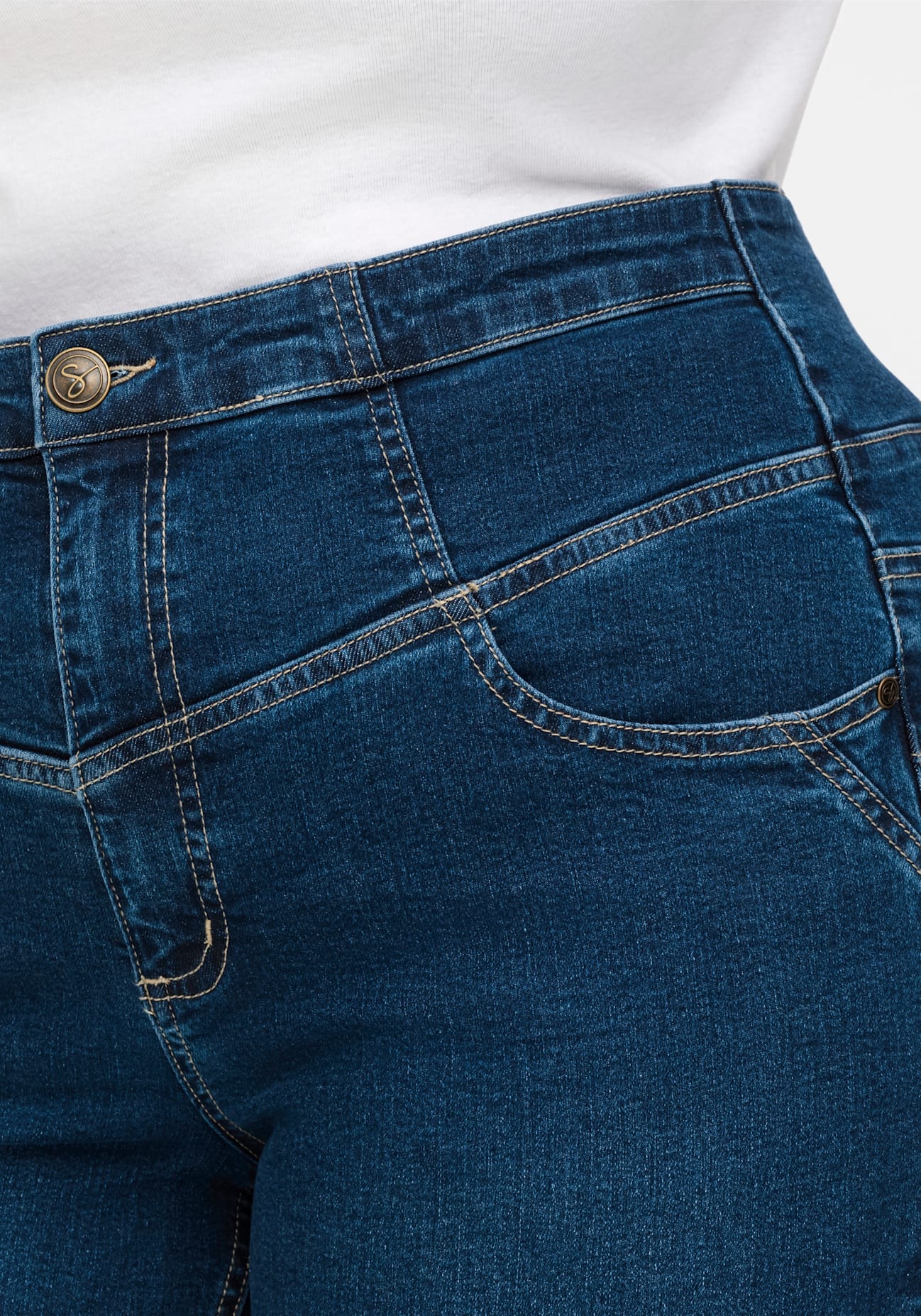 Sheego Stretch-Jeans 1 Stk. tlg.