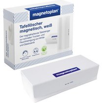 effaceur magnétique pour tableau, blanc