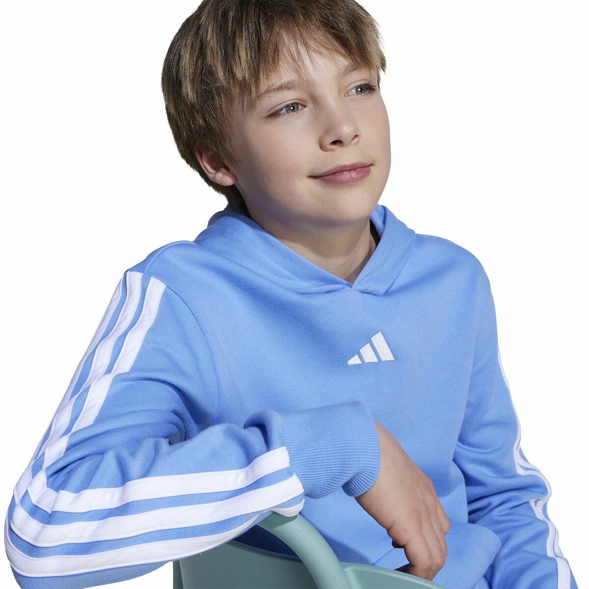 ROUPAS ESPORTIVAS ADIDAS<br>Moletom fechado em fleece escovado