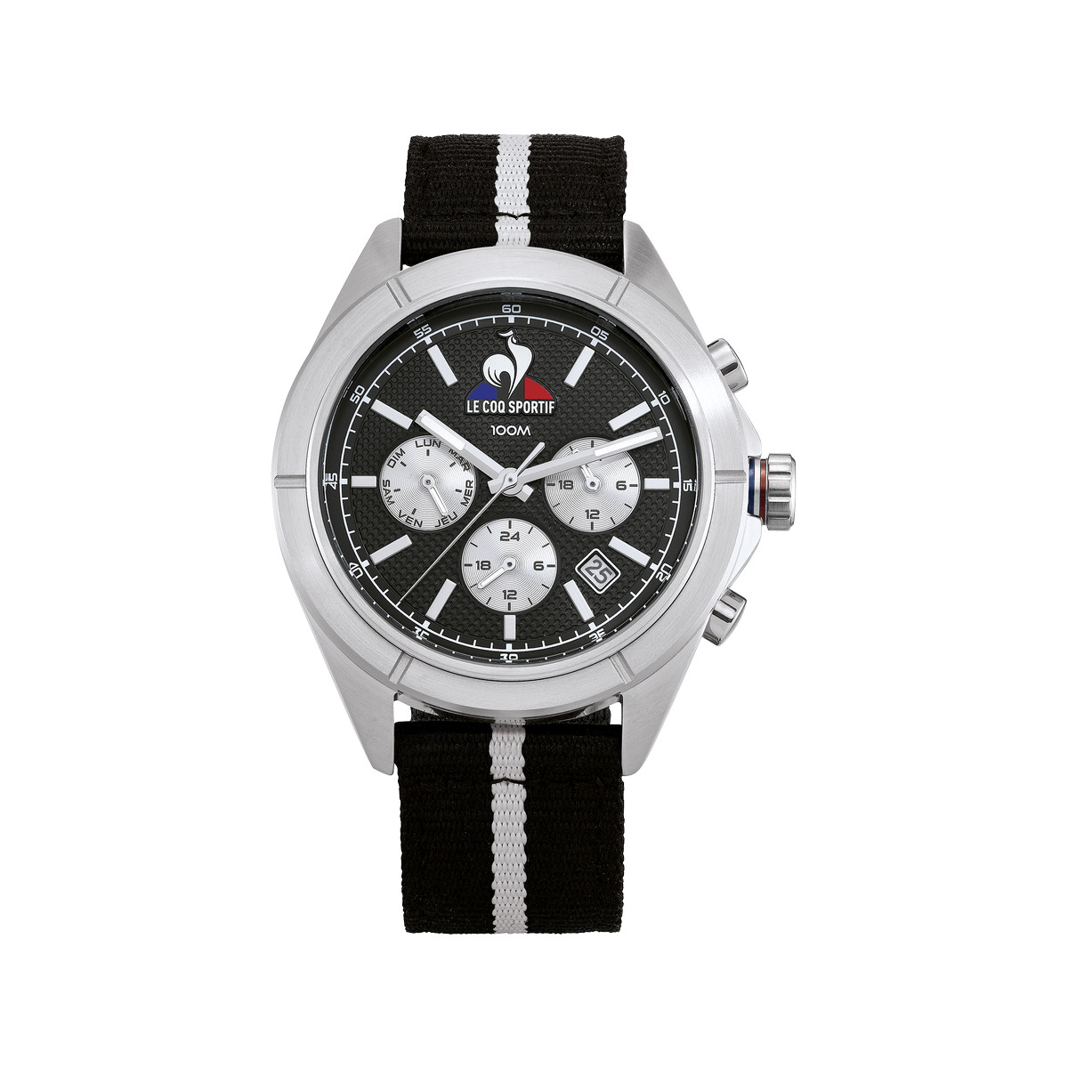 Montre LE COQ SPORTIF Essentiel homme bracelet tissu noir